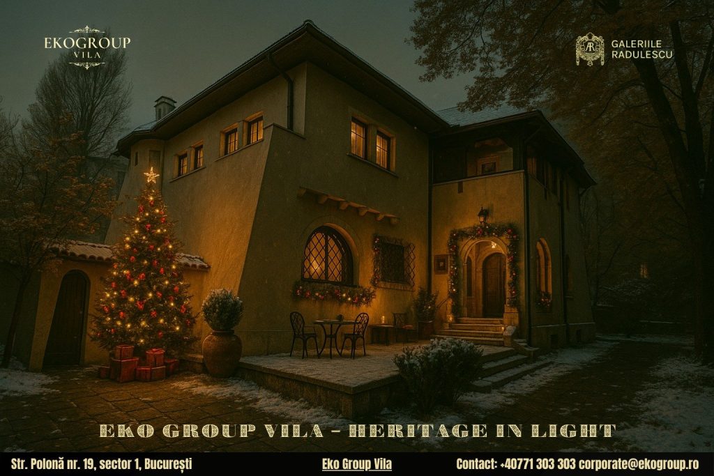 Poveste de Craciun: Magia Crăciunului anilor ’30 la fosta Casă Tătărăscu, azi Eko Group Vila